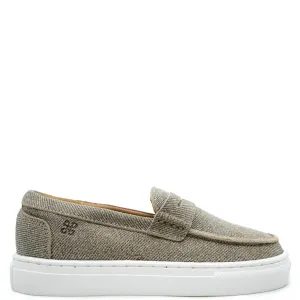 Porte Taupe Coated Penny Dress Sneaker