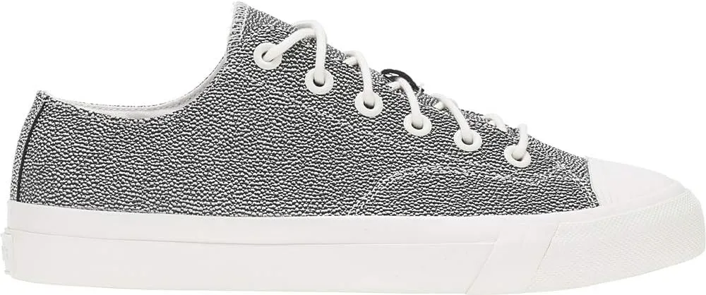 PRO-Keds Men's Royal Lo Safety Stingray Lace Up Sneaker, Black/White 10