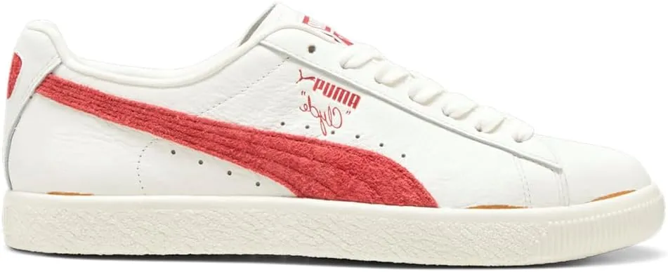 PUMA Mens Clyde Neverworn Iii Lace Up Sneakers Shoes Casual - White - Size 8.5 M