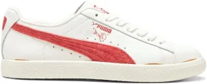 PUMA Mens Clyde Neverworn Iii Lace Up Sneakers Shoes Casual - White - Size 8.5 M