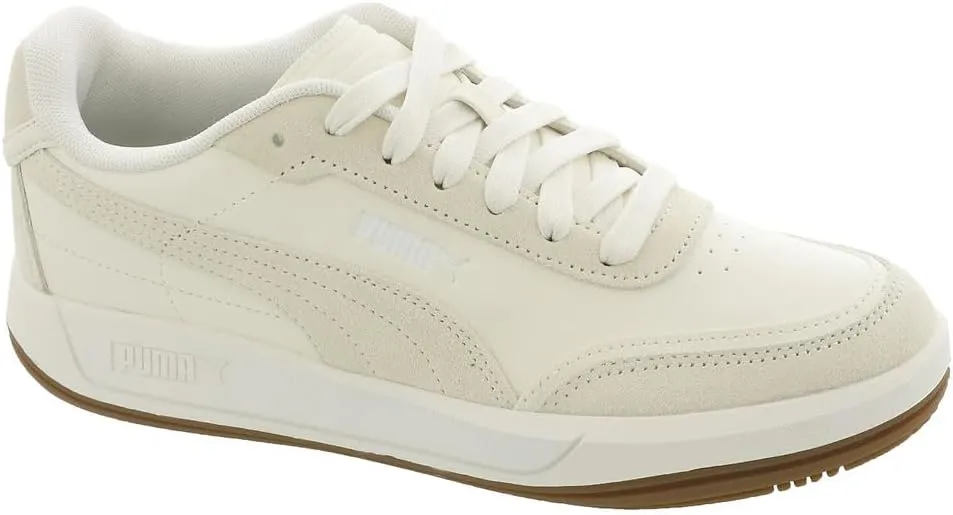 PUMA Pearl Women's Sneaker, 9 B(M) US, White-Ivory