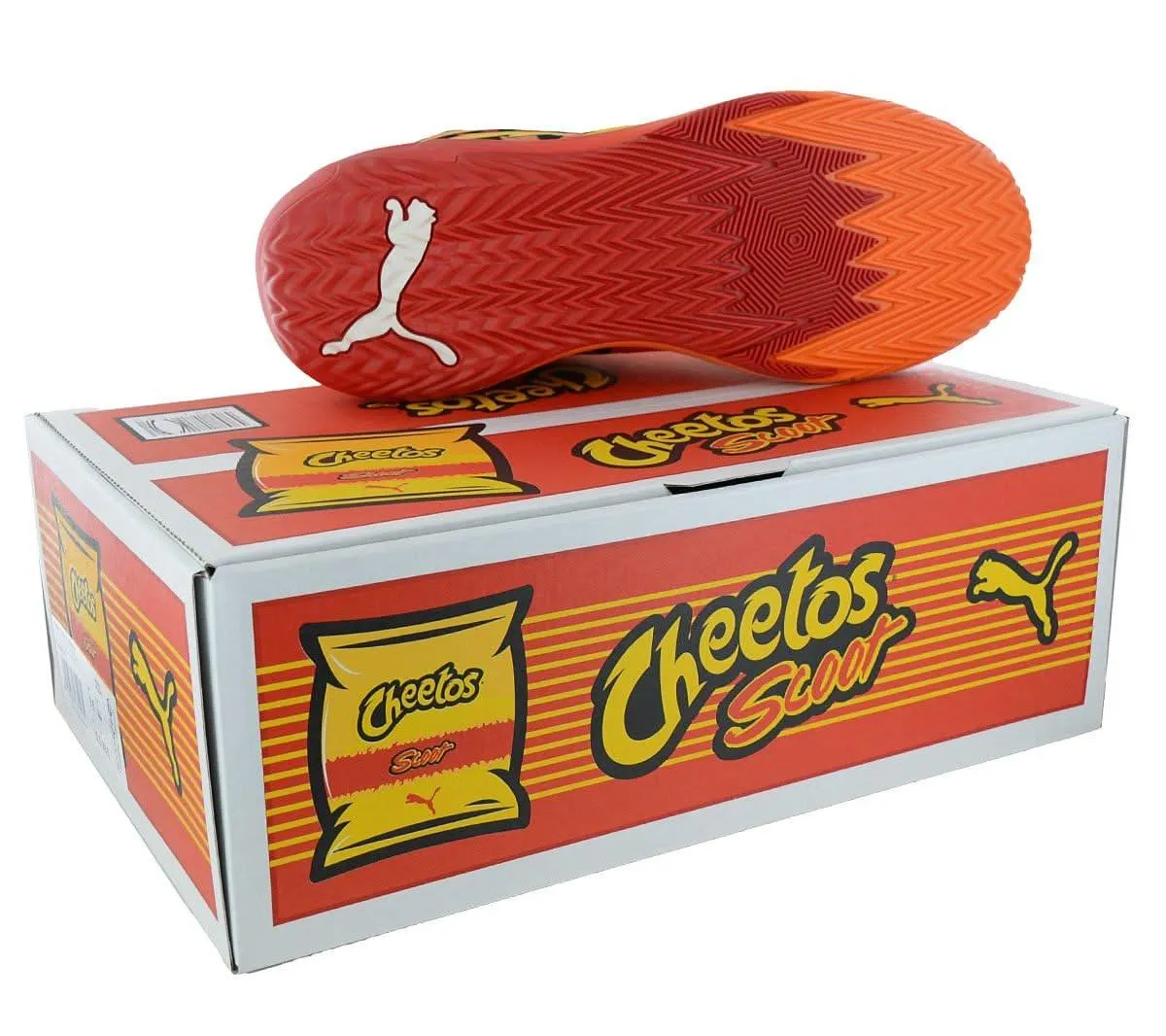 Puma x Cheetos - Scoot Zeros - Herren Sneakers Basketball Schuhe Orange 309840-02