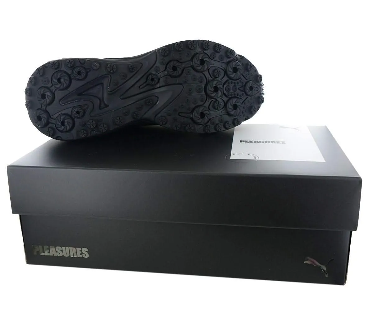 Puma x Pleasures - Spirex - Herren Sneakers Schuhe Schwarz 396037-01