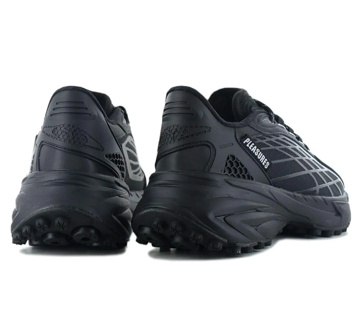 Puma x Pleasures - Spirex - Herren Sneakers Schuhe Schwarz 396037-01