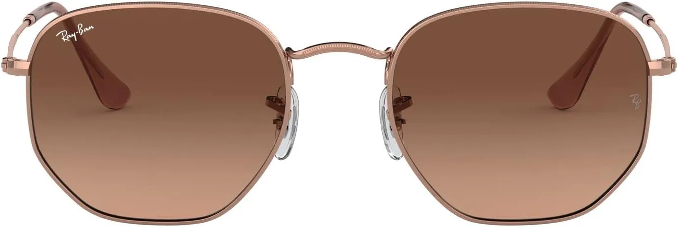 Ray-Ban RB3548N Hexagonal Flat Lens Sunglasses