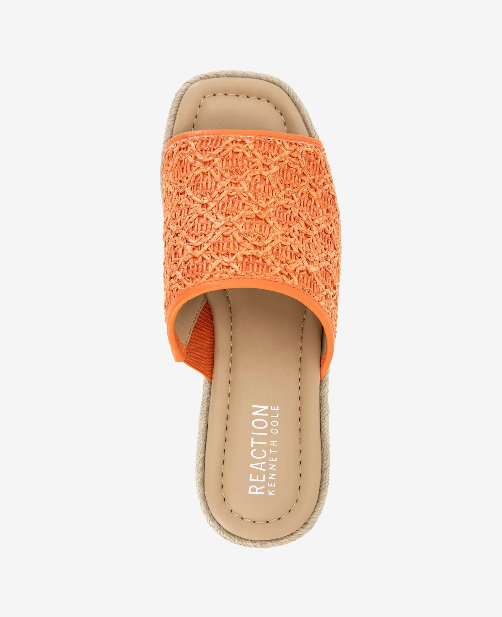 REACTION - Elissa Platform Raffia Sandal