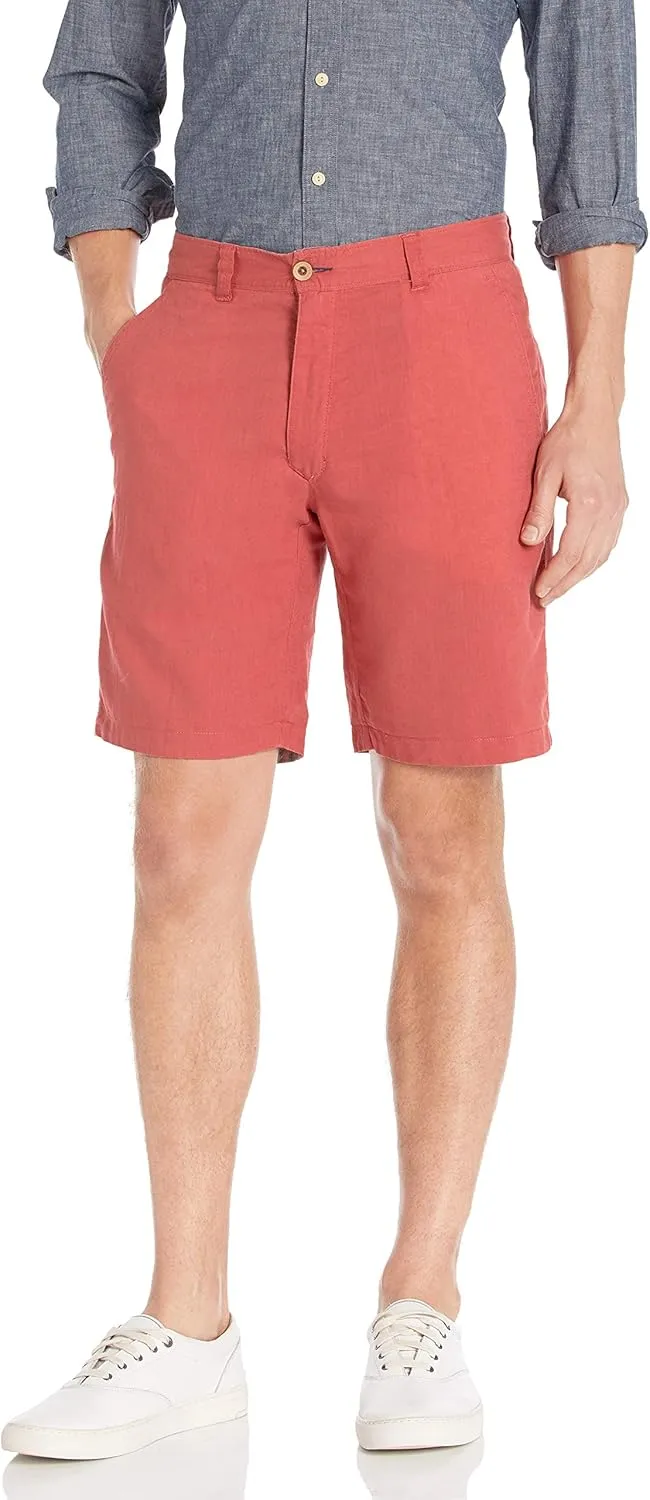 Reyn Spooner Men's Cotton Flat Front Chino Walk Short Reversible