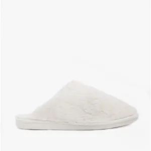 Rocket Dog ROSIE WINETTE Womens Faux Fur Mule Slippers Off White