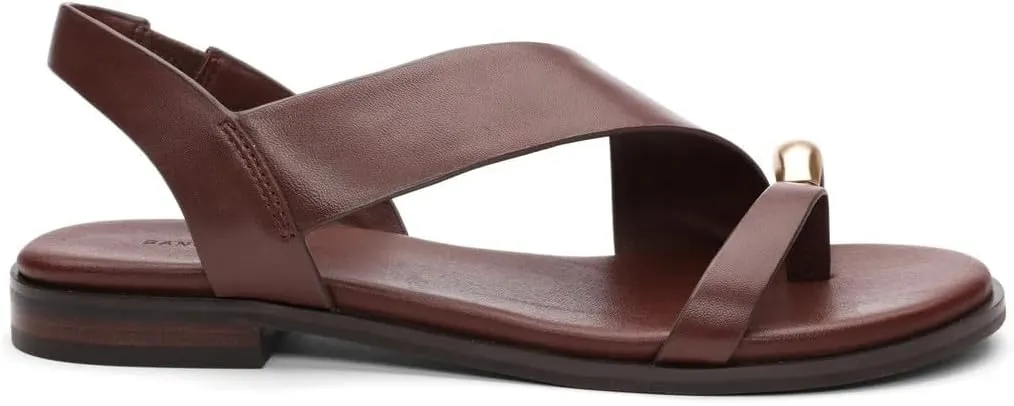 Sanctuary Women's Suave Ring Sandal-Open Toe Slip-On, Comfortable Cushioned Footbed, Stylish Casual Summer Footwear