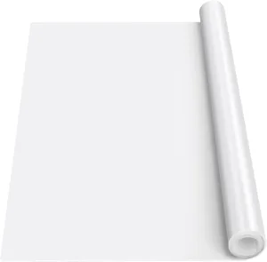 Silicone Mats for Kitchen Counter, Nonslip Silicone Mats for Crafts Countertop Protector Heat Resistant Mat (78.7” x 24” x 0.08”, Translucent)