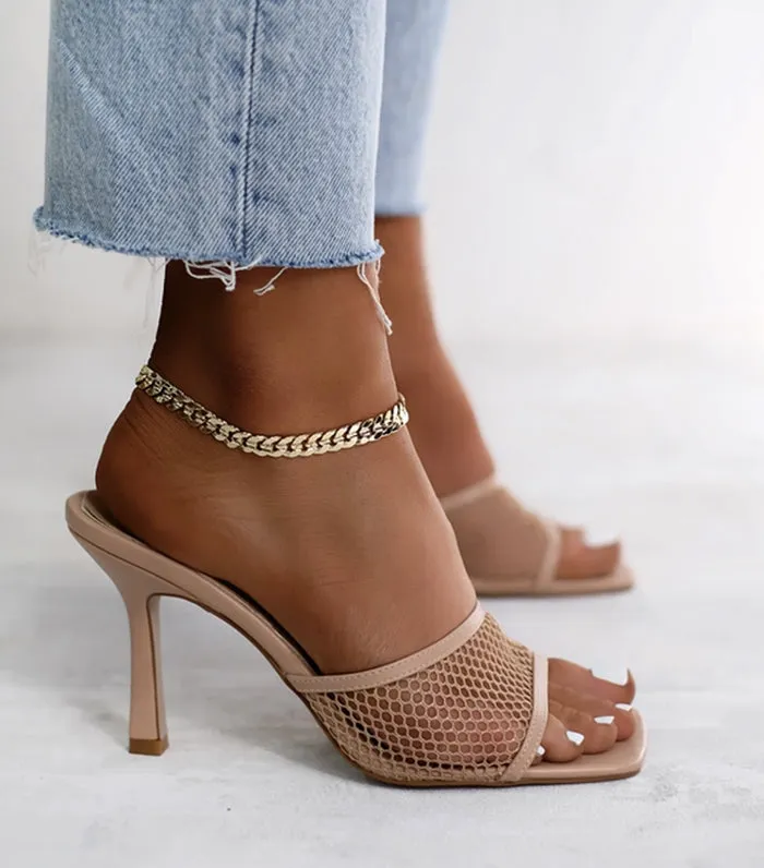 Siren Heels - Nude