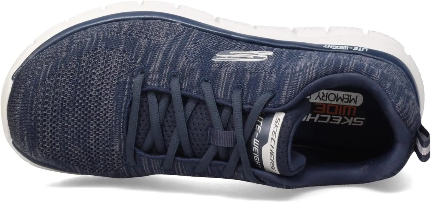 Skechers Men's Skechers Men's Track Front Runner Lace up Sneaker