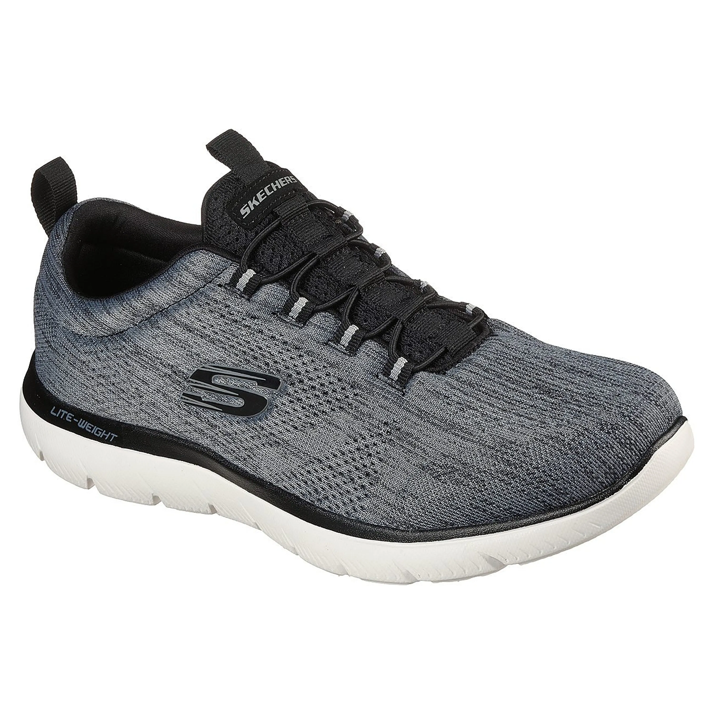Skechers Men's SUMMITS - LOUVIN(232186-BKW)