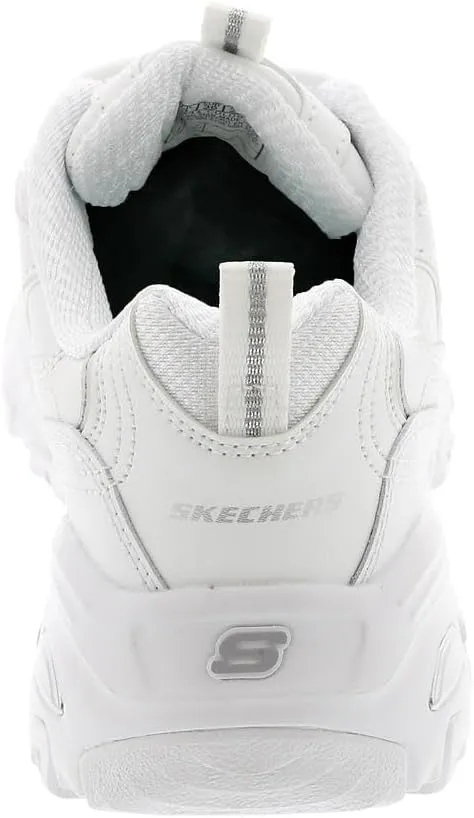 Skechers Women's D'Lites Fresh Start Memory Foam Lace-up Sneaker Fashion