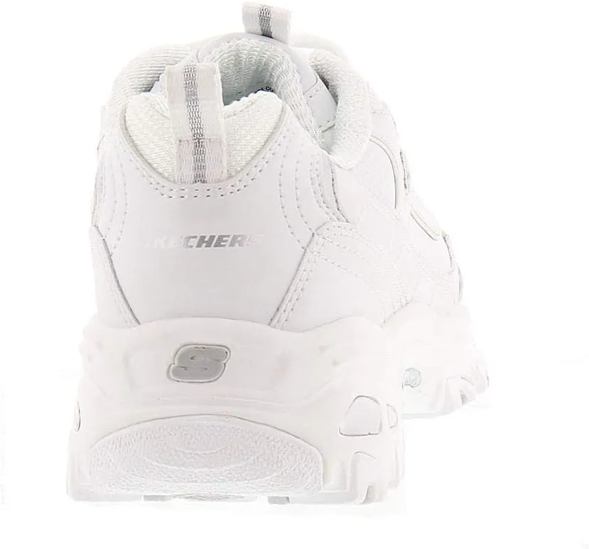 Skechers Women's D'Lites Fresh Start Memory Foam Lace-up Sneaker Fashion