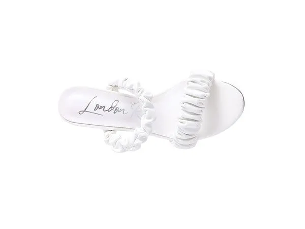 Slip On Heeled Sandal