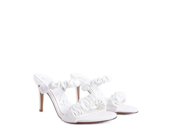 Slip On Heeled Sandal