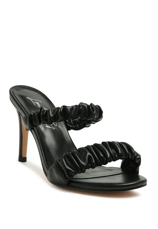 Slip On Heeled Sandal