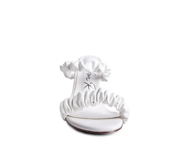 Slip On Heeled Sandal