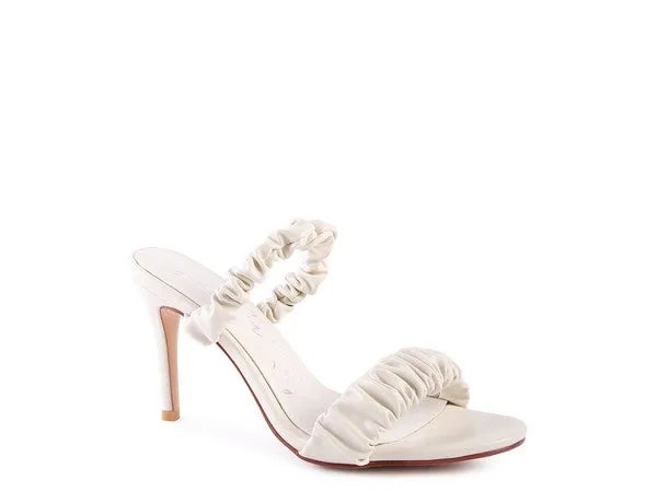 Slip On Heeled Sandal