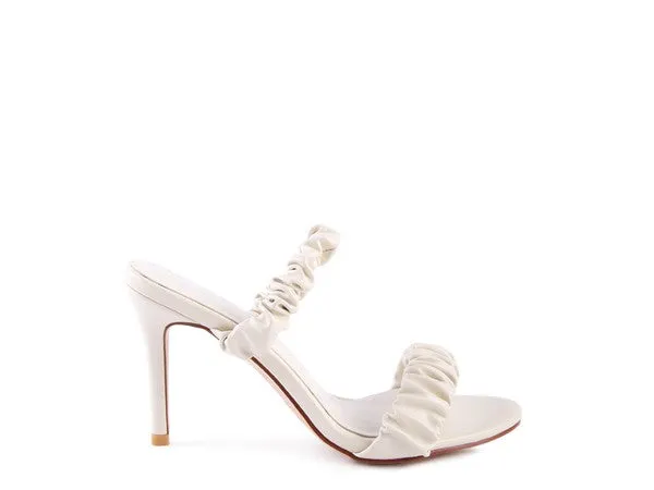 Slip On Heeled Sandal