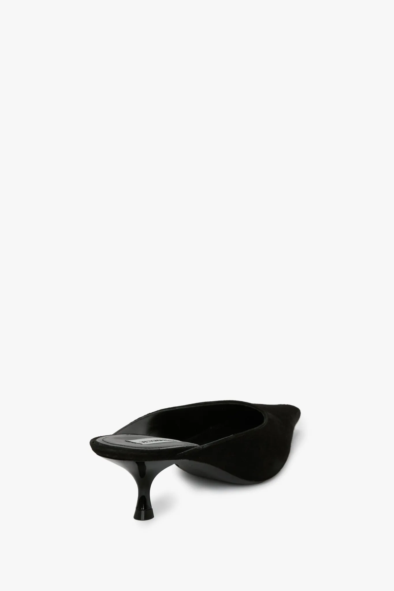 Sloan Mule In Black Suede