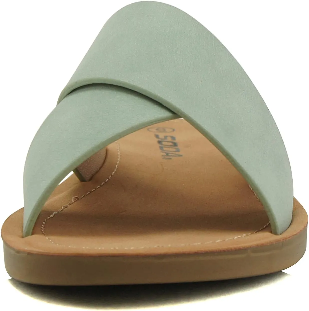 Soda Women's Casual Slip On Sandals