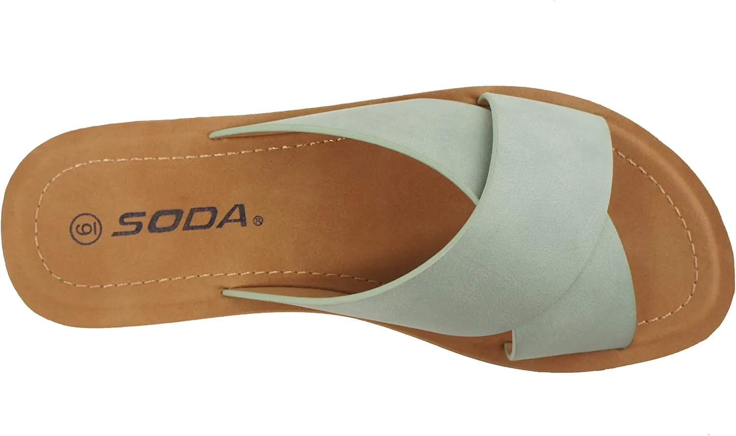 Soda Women's Casual Slip On Sandals