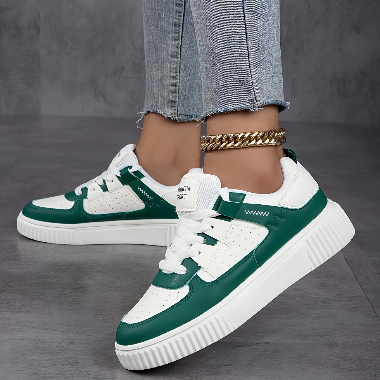 Stilvolle Colorblock Mesh-Sneaker für Damen | Perfekt für Casual Days