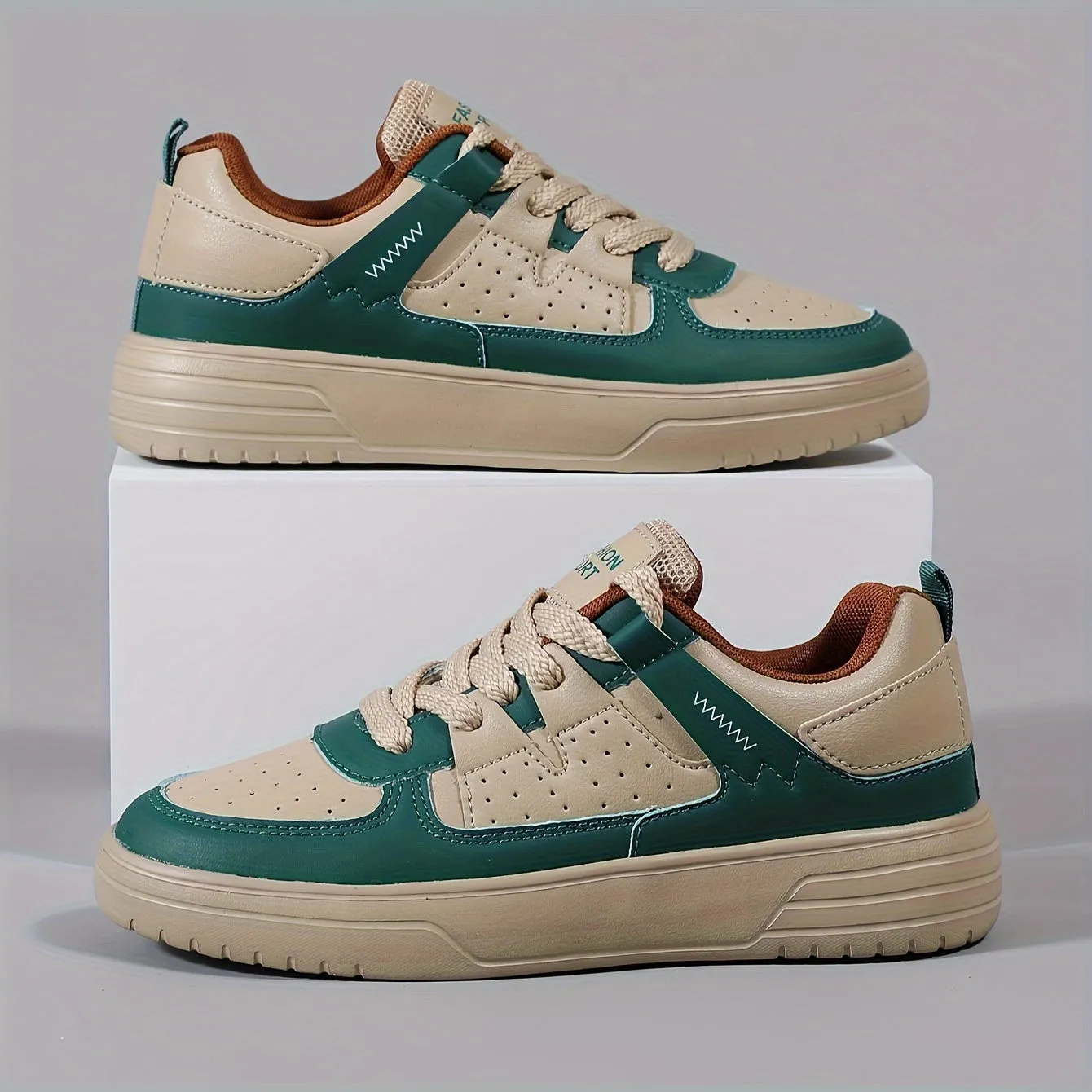Stilvolle Colorblock Mesh-Sneaker für Damen | Perfekt für Casual Days