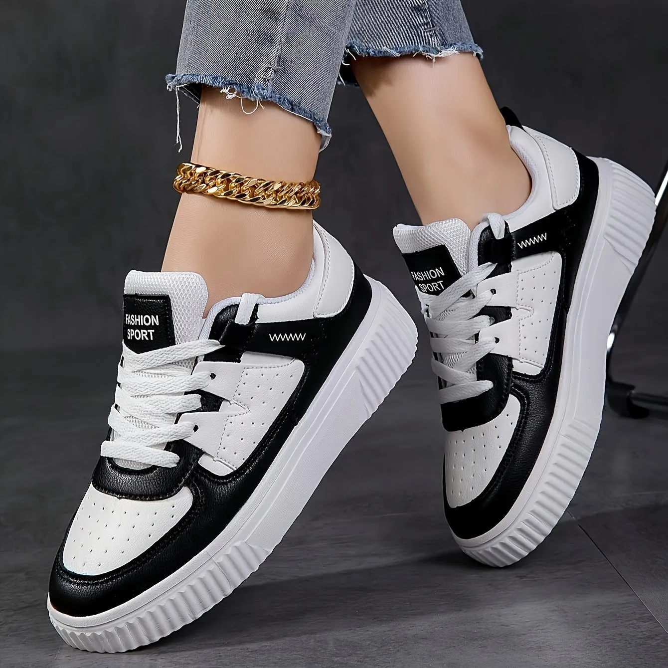 Stilvolle Colorblock Mesh-Sneaker für Damen | Perfekt für Casual Days