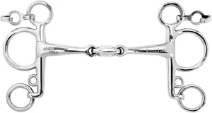 Stubben STEELtec EZ Control Pelham Bit 5 Inches