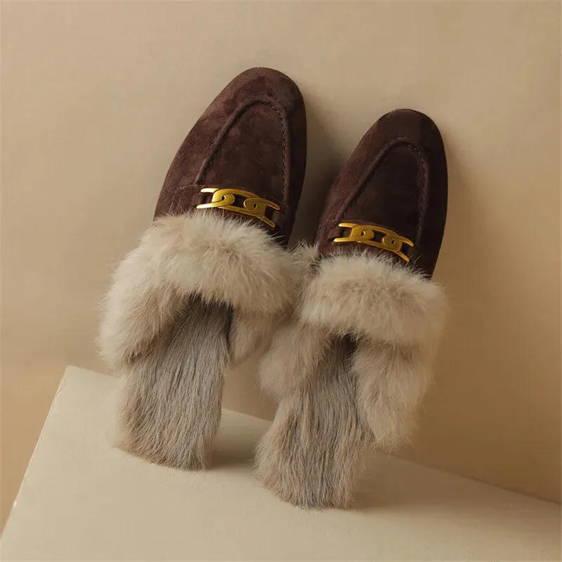 Terah Sheep Suede Mules