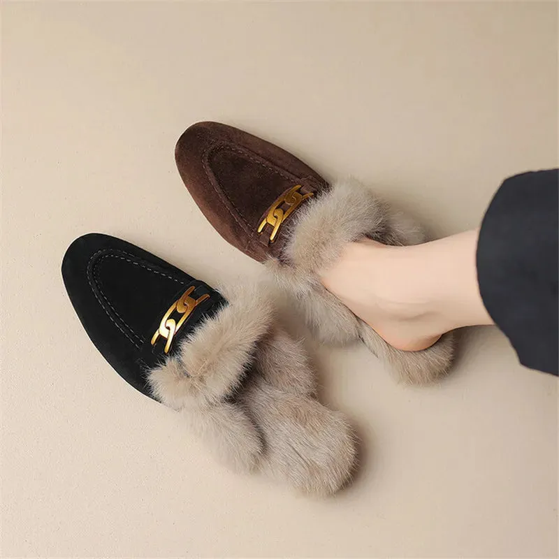 Terah Sheep Suede Mules
