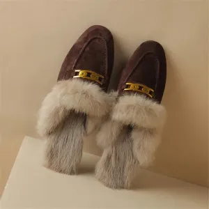 Terah Sheep Suede Mules
