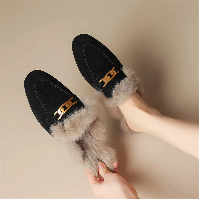 Terah Sheep Suede Mules