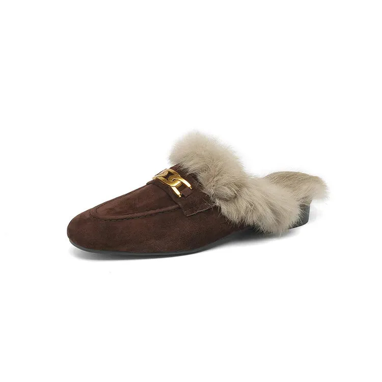 Terah Sheep Suede Mules