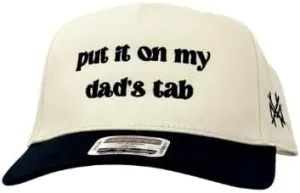 The Mad Hatter, Men & Women’s Trucker Hat, Premium Adjustable Snapback for Everyday Wear, Put It On My Dad's Tab