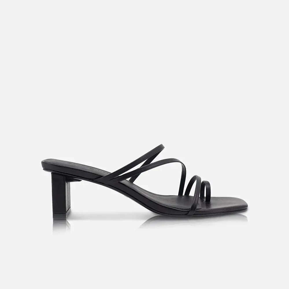 THEO MID MULE BLACK | SOL SANA