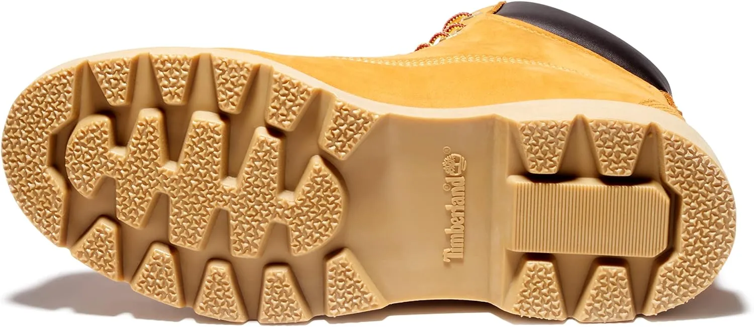 Timberland Mens 6" classic Lugged Sole Leather Combat & Lace-Up Boots