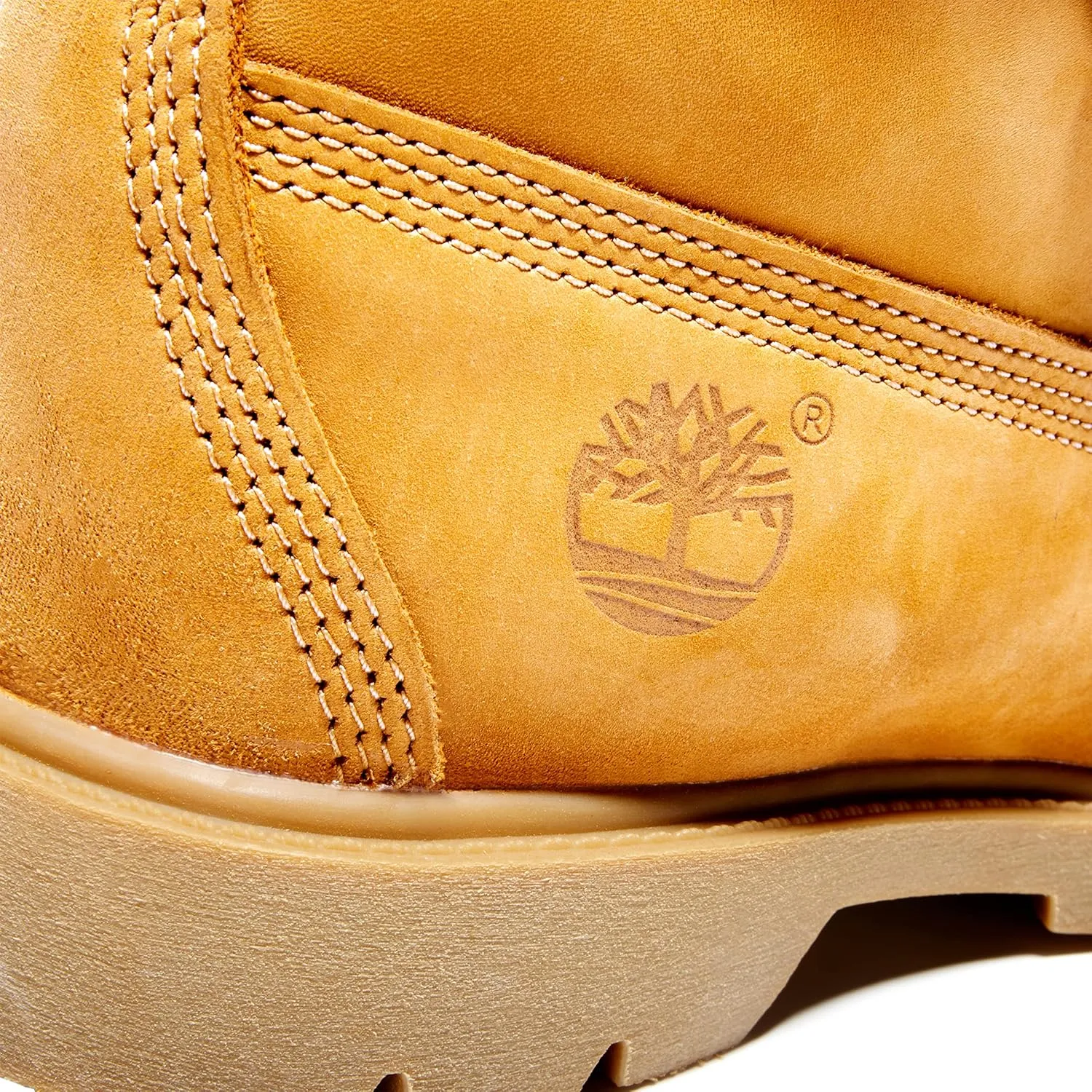 Timberland Mens 6" classic Lugged Sole Leather Combat & Lace-Up Boots