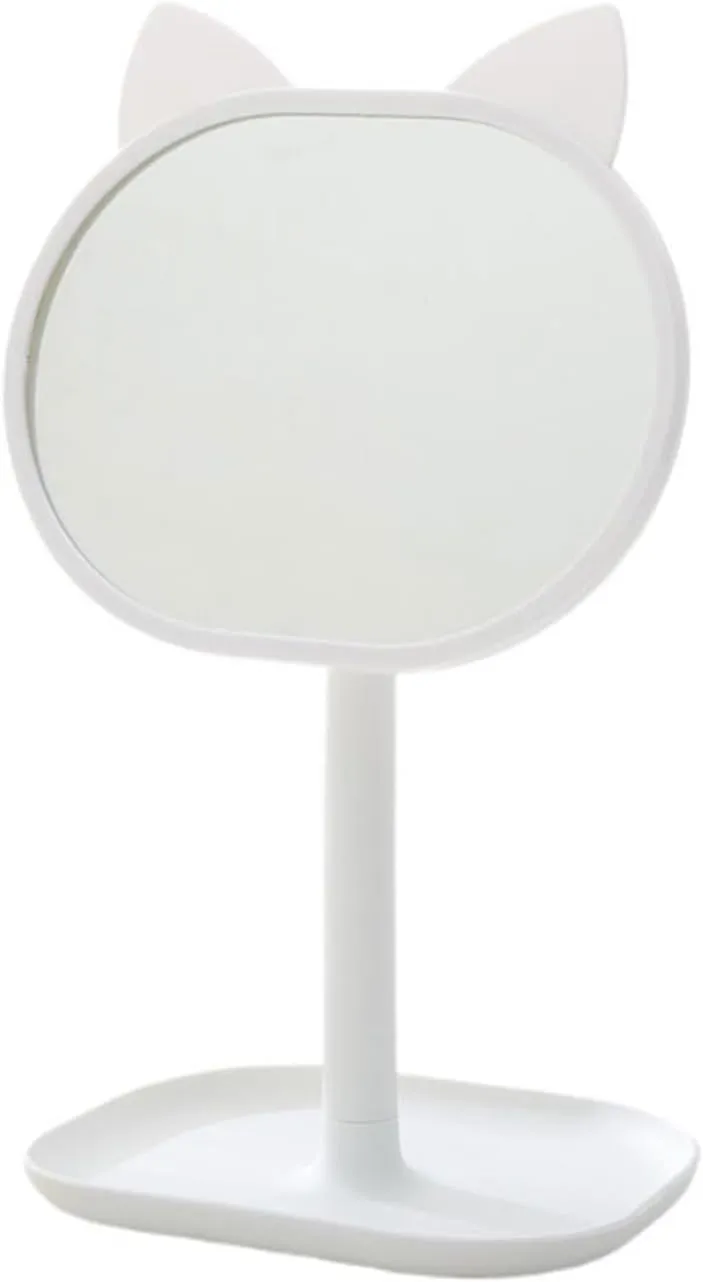 Vanity Mirror Creative Cartoon Desktop Makeup Mirror Bedroom Dorm Mirror Makeup Mirror Large Desktop Dressing Mirror Makeup Mirror