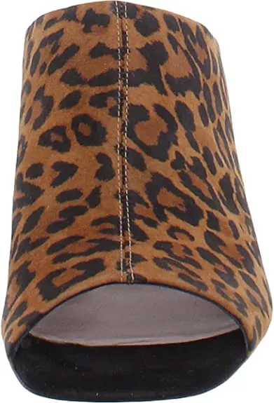 VIA SPIGA Women's V-Hennie Slides Sandal, Toffee Black, 7