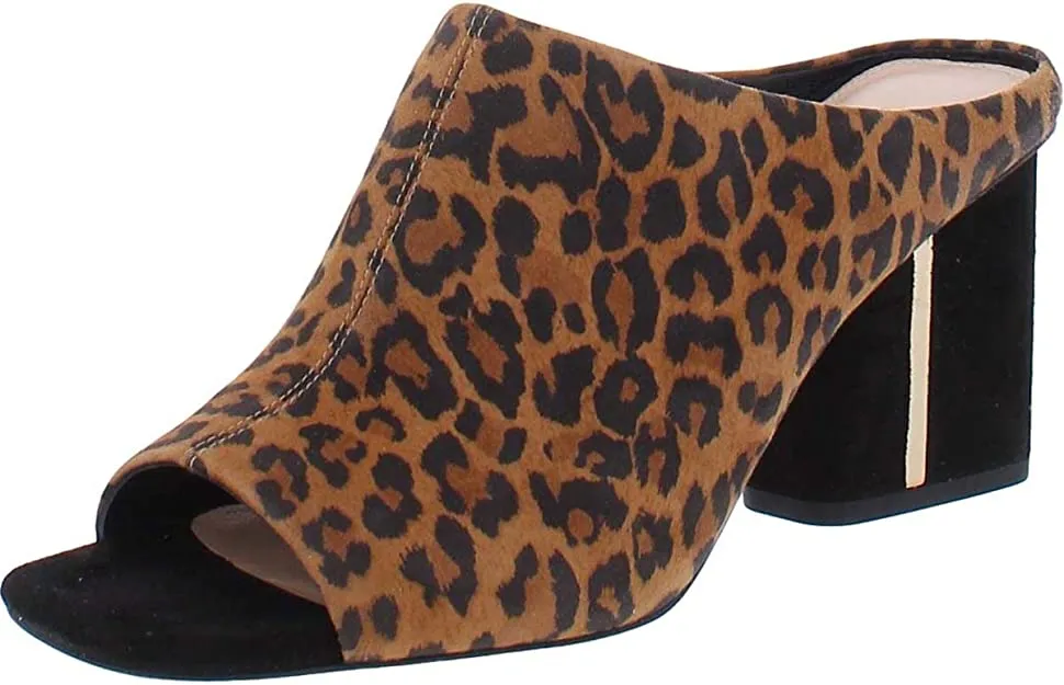 VIA SPIGA Women's V-Hennie Slides Sandal, Toffee Black, 7