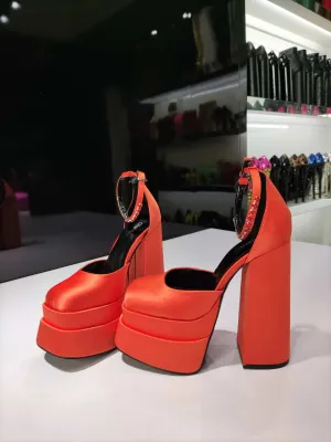VINA ORANGE SATIN