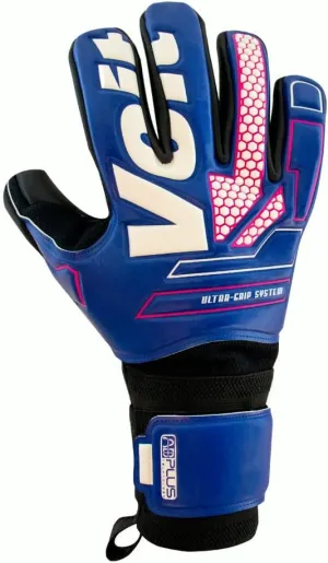 Voit Snakebite Soccer Goalkeeper Gloves, Spoma Blue: Negative Cut, Latex Back, Latex Palm, Designed for use in Professional, semi-Professional and Amateur Soccer Leagues.