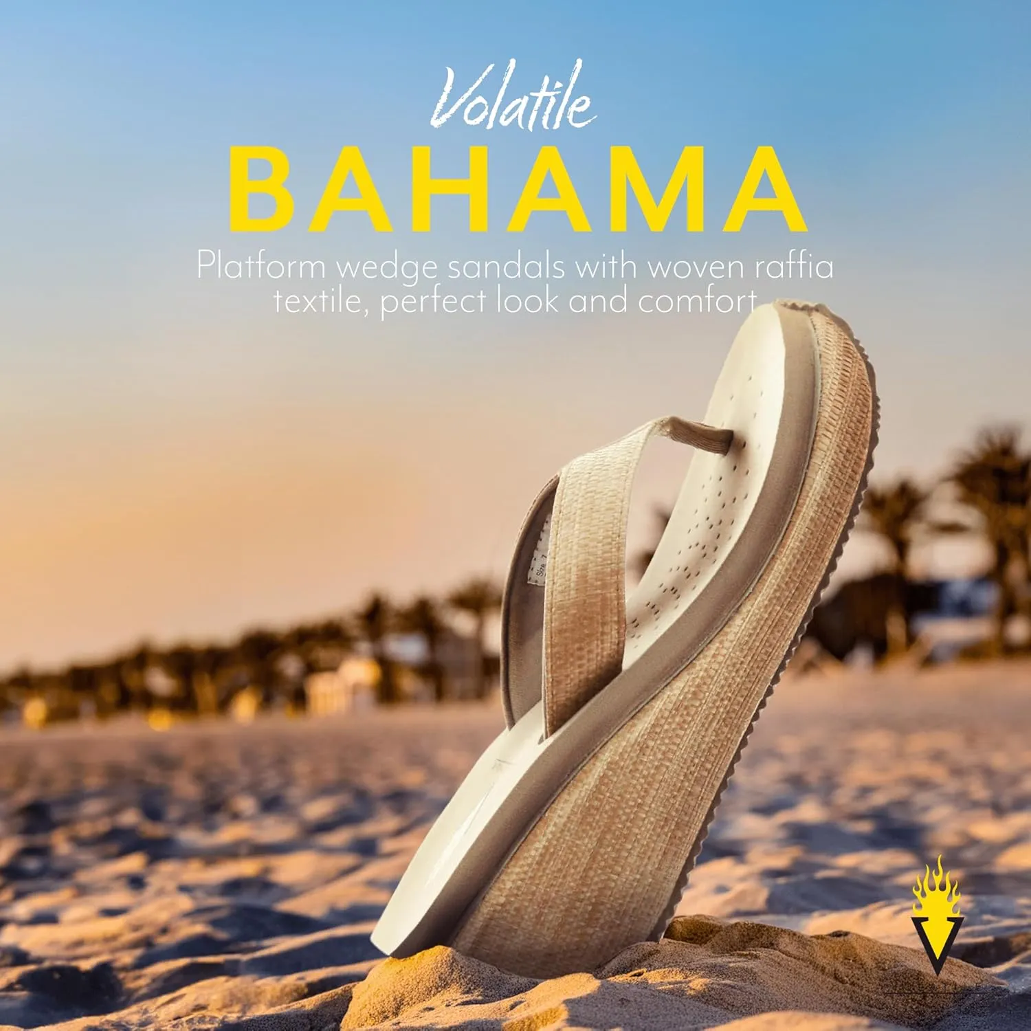 VOLATILE Women's Bahama Wedge Sandal