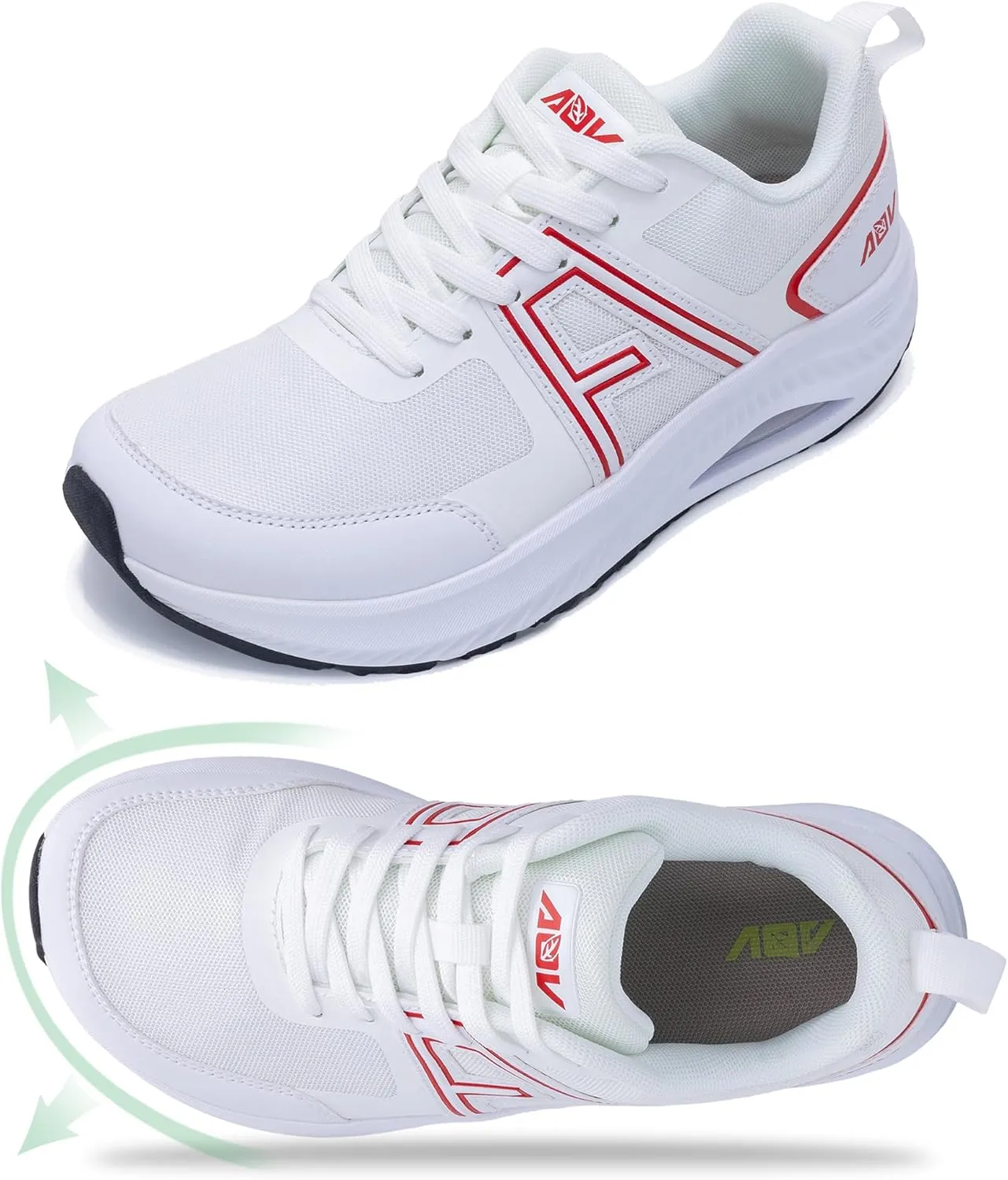 Wide Toe Box Shoes Women Arch Support Walking Shoes Plantar Fasciitis Orthotic Tennis Sneakers