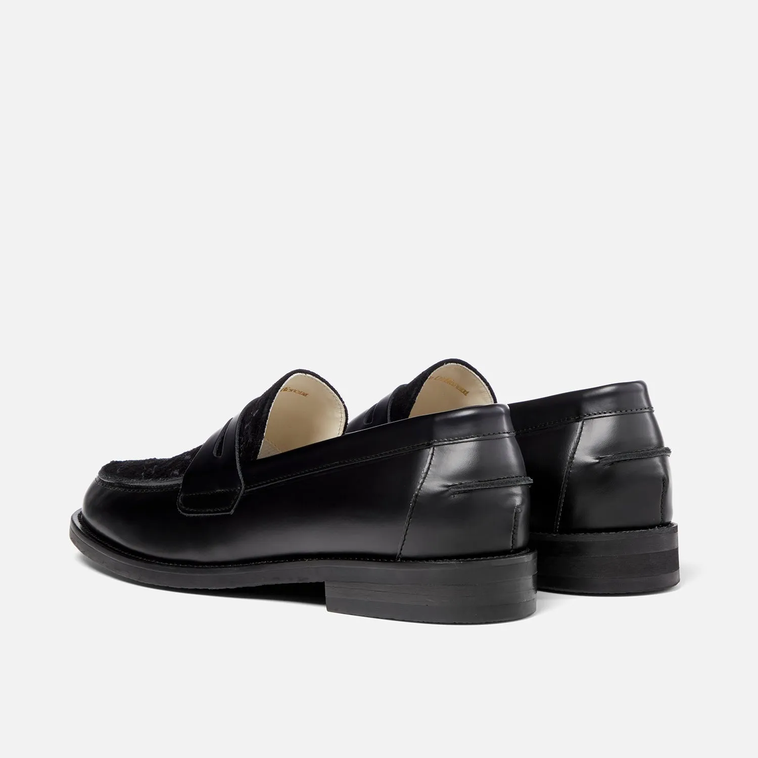 Wilde Black Vine Penny Loafer - Men's