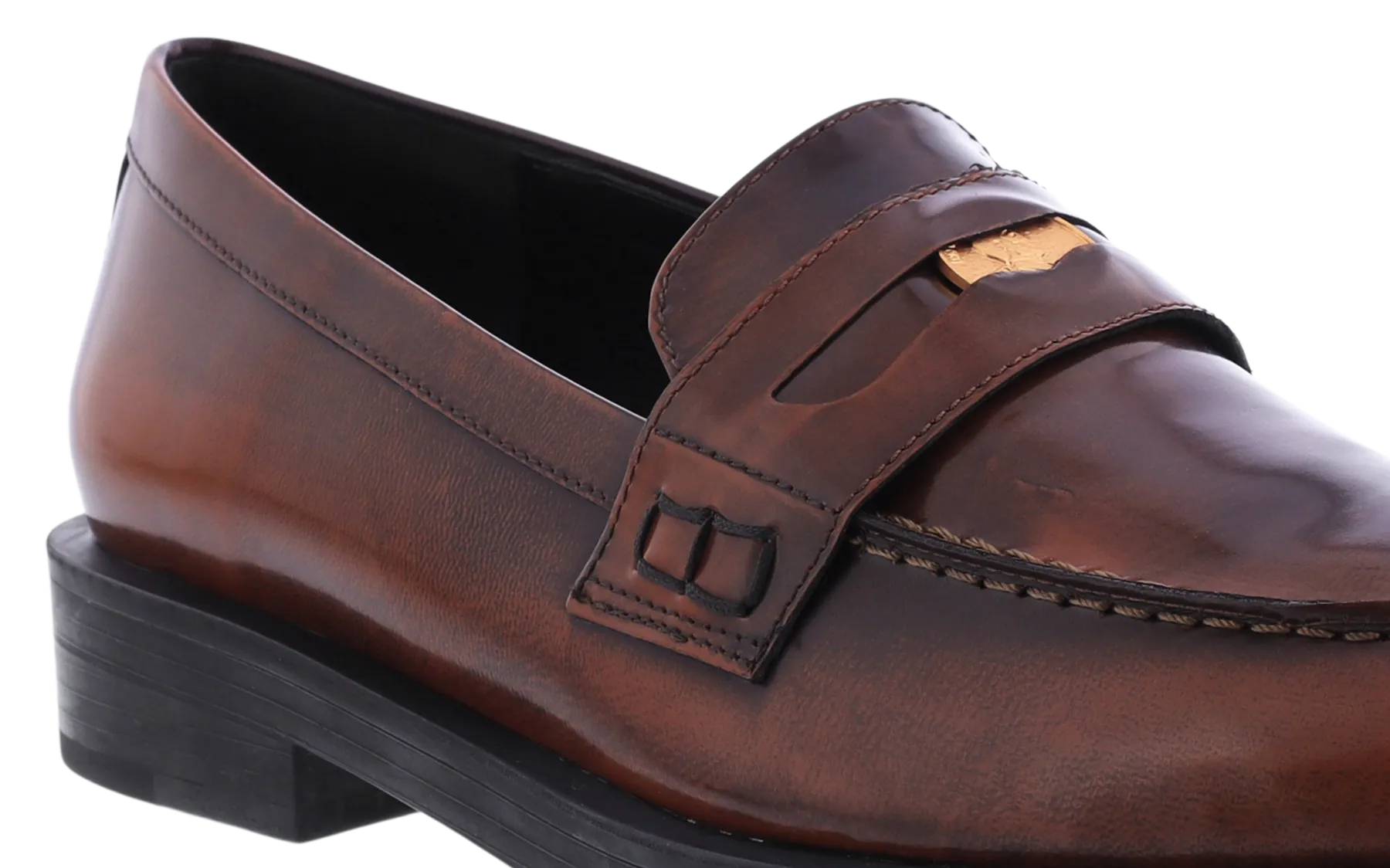 Women Bras Penny Loafer Brown